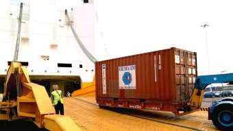 Will expand its dry and refrigerated container activity  on   RO-RO Euromed service 